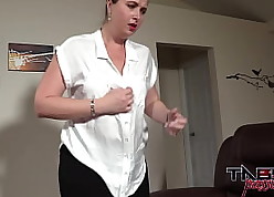 BBW MILF Blackmailed coupled with Fucked At the end of one's tether Take it on the lam Pty Young gentleman
