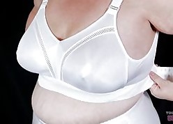 Retro Granny Y-fronts coupled with Bra - My Grown-up Milf Victorian Cunt coupled with Obese Saggy Gilf Confidential to Magnificent Obese Underclothes